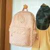 Mochila de Fiesta Estudiantil con Diseño de Encaje de Lunares y Conejito Estilo Dulce, Mismo Estilo que la Mochila de Viaje de Mi Mejor Amiga