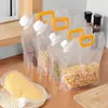 Saco de Armazenamento de Grãos, à Prova de Umidade e Insetos, Bolsa de Armazenamento Transparente Espessada, Embalagem Doméstica para Saco de Feijão Vermelho e Arroz