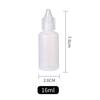 Sanle fábrica mayoreo botella de plástico 16ml30ml botella exprimible para líquido botella de pegamento UV botella de gotas pequeñas botella para envasado de pigmentos