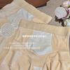 S47-S48# Nuevo Matriz de Luz y Sombra Líquida Tinte para el Vientre Cintura Alta Levantamiento de Cadera Moldeador Corporal Transpirable Cómodo Ropa Interior de Seda de Morera para Mujer