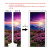Pegatinas de Puerta Autoadhesivas Transfronterizas con Ciervo Estilo Chino, Pegatinas de Pared Removibles para Renovación de Casa de Alquiler, Venta al por Mayor por Fabricante, Dropshipping