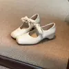 Versión de Piel de Oveja~Zapatos Planos de Ballet con Lazo Estilo Francés para Mujer, Nuevo Modelo 2026, Delicados Zapatos Mary Jane que Combinan Bien con Faldas