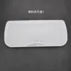 Gafas de sol caja con clip esmerilado caja de almacenamiento con clip para gafas de sol clip para gafas caja de plástico caja de embalaje con clip para gafas al por mayor