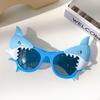 Gafas de sol de moda para niñas, divertidas y bonitas de dibujos animados para cumpleaños, populares en internet de Corea del Sur, accesorios de fotos para niñas.
