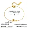 Wanxing Acero Inoxidable Chapado en Oro 18K Europeo y Americano Zirconia Corazón de Amor Pulsera Apilable Set de Diseñador para Mujer Venta al por Mayor
