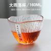 Copo de chá de vidro de chuva estilo japonês xícara única kung fu jogo de chá engrossado resistente ao calor xícara de chá artesanal Master Cup atacado