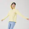 Ropa de Protección Solar de Punto Suave y Amigable con la Piel para Mujer Transfronteriza, Chaqueta Exterior de Seda Helada Transpirable, Chaqueta Multifuncional con Capucha para Piel para Mujer