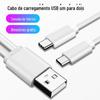 Linha de dados de um para três Micro Android/Apple. Linha de carregamento para celular Fruit i5/Type-C USB corrente de 1A