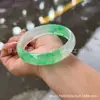 Pulsera Flotante de Flor de Cuarcita de Hielo al por Mayor, Estilo Flor Flotante Transparente de Hielo, Elegante Estilo Femenino, un Gran Regalo para tu Novia y Mejor Amiga