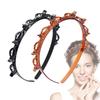 Pinzas para el Cabello Trenzadas Transfronterizas, Pasadores para Peinado de Flequillo, Diademas, Pinzas Profesionales para Flequillo Trenzado, Accesorios de Moda para el Cabello para Mujeres y Niñas