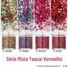 Nail art lantejoulas glitter cebola tira Ling tira conjunto esmalte maquiagem sombra para os olhos gel de cabelo atacado kg