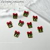 Novos acessórios para unhas da série de desenhos animados de Natal, populares online, pacote de material para árvore de Natal, mini acessórios fofos para unhas