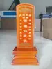 Tableta Personalizada con Grabado para Adorar Ancestros, Tableta para Salón Ancestral y Templo, Tableta Doméstica de Madera Maciza para el Cielo, la Tierra, el Rey, los Padres y los Maestros