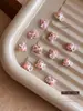 Acessórios de Arte para Unhas Desenho Hello Kitty, Cabeça de Gato Kt Melard Laço Pedras Strass de Resina para Unhas, Decorações 3D Atacado