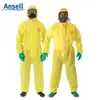 Ropa de Protección Ansell 3000 Ropa de Aislamiento Traje Protector Desechable a Prueba de Polvo Una Pieza
