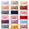 Nuevos Accesorios para el Cabello de Bebé Europeos y Americanos Diadema Banda para el Cabello de Nylon para Bebés Paquete de Cabello con Lazo Ancho Jacquard