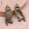 25X10Mm 1.4g Pingente de Joia Multicor Feito à Mão DIY Animal Voador Pingente de Coruja