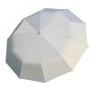 Paraguas automático creativo con hebilla de anillo, protección solar UV, paraguas de sol plegable, grande para hombre, resistente al viento, paraguas automático al por mayor