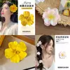 Presilha de Cabelo Fresca e Estilosa, Perfeita para Fotos, para Mulheres, Presilha de Cabelo Borboleta Orquídea, Moderna e Versátil, Acessório de Cabelo de Alto Valor, Presilha Lateral Dopamina