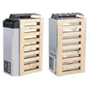 Estufa de sauna comercial para el hogar control interno y externo vaporizador vaporizador de sudor tubería de calentamiento de acero inoxidable 304 equipo de sauna de alta potencia