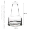 Vaso Escandinavo Ins Simples Criativo Transparente Vidro Vaso Hidropônico Arranjo de Flores Mesa de Escritório Garrafa de Vidro Ornamentos