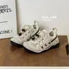 Nuevos Zapatos Casuales para Niños Primavera 2026 Estilo Coreano Modernos Zapatos para Bebé con Cordón Zapatos de Malla Transpirables para Senderismo para Niños y Niñas