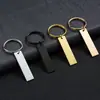 Chaveiro de letras em aço inoxidável de alta qualidade para atacado de fábrica chaveiro de letras chaveiro para direção segura