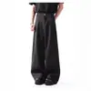 Pantalones de Hombre Holgados Estilo Old Money Vintage 2026 Primavera/Verano Nuevos Pantalones Casuales de Moda con Pinzas Estructuradas y Corte Recto