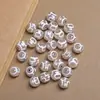 Ágata Roja del Tíbet Ágata Negra Dzi Cuentas Redondas Blancas Pulsera DIY Pulsera Cuentas Sueltas Cuentas Redondas Dzi Suministro Directo de Fábrica