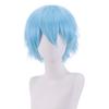 Principais fabricantes de chapéus de cabelo curto europeus e americanos em estoque, peruca de animação cosplay Shengda, cor universal Harajuku anti-deformada