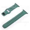 Adecuado para correa de reloj de silicona Apple Iwatch10/7 Correa de reloj de silicona deportiva con diamantes Applewatch Ultra9