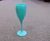 Fábrica de comércio exterior atacado plástico champanhe acrílico vidro taça de vinho tinto taça colorida vinho tinto champanhe vidro