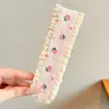 Accesorios para el cabello de velcro de dibujos animados dulces y lindos para mujer, de alta calidad y elegantes para el uso diario, nuevo diseño floral 2026, pegatinas para flequillo de niños