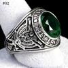 Anillos y Joyería de Aleación Europeos y Americanos Más Vendidos Transfronterizos, Anillo Vintage de Águila de Soldado Americano, Dropshipping de Temu