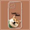Pareja Lindo Shiba Inu Bichón Frisé Perro Adecuado para Funda de Teléfono Móvil Iphone13 Nueva Apple 12/15Pro Funda Suave