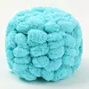 Cojín de Hilo de Bola Grande Manta Tejida a Mano Material para Colcha DIY Cubierta de Manta Hilo con Pompón Cojín Tipo Saco de Frijoles