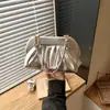 2026 Bolso Plegado Simple de Nicho Nuevo para Mujer, Bolso Cruzado para el Trabajo, Bolso de Hombro con Textura de Lujo Ligero, Moda Versátil