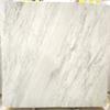 Pared de Fondo de Mármol Blanco Jazz Natural, Tablero de Alféizar de Ventana, Encimera Blanca Elegante, Lavabo de Escalera