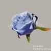 Flores Artificiales Azules, Rosas y Hortensias Realistas de Alta Gama, Venta al por Mayor para Decoración de Bodas, Materiales Florales DIY para Paisajismo