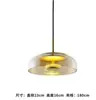 Lustre para sala de jantar mesa de ilha design simples moderno luminária pendente minimalista de cabeceira cafeteria mesa de bar luminária de vidro