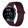 Adequado para Huawei Gt/3-6, Samsung Watch 4 Segunda Geração, Pulseira de Relógio Magnética de Silicone com Três Contas 20/22/18mm