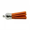 Nuevo Colgante de Borla de Terciopelo Coreano de 3 cm Fleco de Mini Borla Accesorios DIY Hechos a Mano Borla Galvanizada