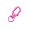 7019 # Hebilla de figura de ocho pintada de aleación de alta calidad, hebilla de calabaza, hebilla de resorte, hebilla colgante para bolsa de equipaje, accesorios de cadena para teléfono móvil al por mayor