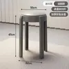 Bancos de Embalaje Suave Apilables para Uso Doméstico, Taburetes Redondos Pequeños Engrosados, Taburetes de Molino de Viento Modernos y Simples, Sillas de Restaurante Apilables al por Mayor