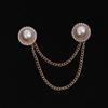 Comercio exterior nueva moda corona de piedra grande Hao raqueta de ping pong broche pasador de solapa hebilla de solapa de traje joyería accesorios para ropa