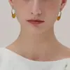 Pendientes de Gota de Agua con Circonitas Tachonadas de Estrella, Lujo Ligero, Estilo de Gama Alta, Diseño de Nicho Versátil, Pendientes Tachonados de Diamantes para Mujer