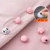 Fixador de Colcha com Travamento por Botão, Fixador Antiderrapante para Capa de Edredom, Clipe para Roupa de Cama, Fixador Antiderrapante para Canto de Colcha, Fixador de Segurança