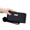 Billetera de mujer 2024 nuevo diseño japonés y coreano de alta gama doble capa todo-combinable clutch venta al por mayor billetera de mujer
