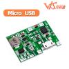 3.7V L 9V 5v multímetro modificado 18650 bateria de lítio carregamento aumento descarga módulo ajustável integrado 2A