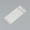 Tira de Luz de Lente LED Luz de Techo Módulo de Fuente de Luz de Reemplazo Panel de Luz LED Rectangular Tira de Luz Tablero de Perlas de Luz Venta al por mayor